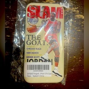 New! Michael Jordan SLAM Magazine Cover iPHONE15 Pro Phone Case